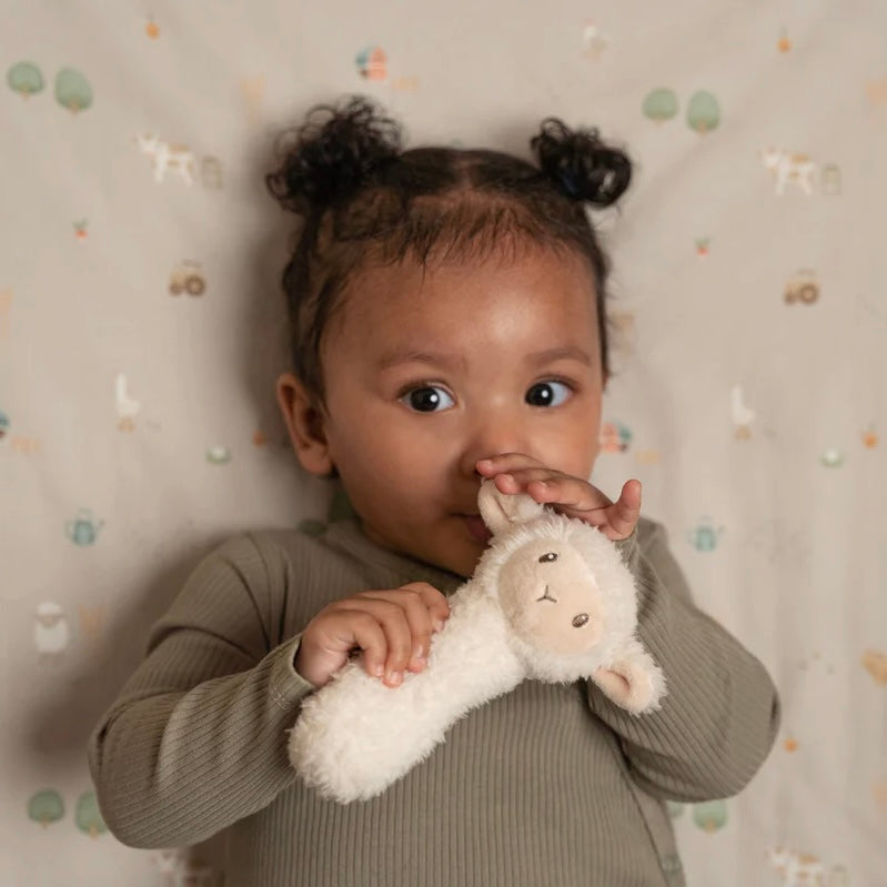 Little Dutch Little Farm Sheep Rattle