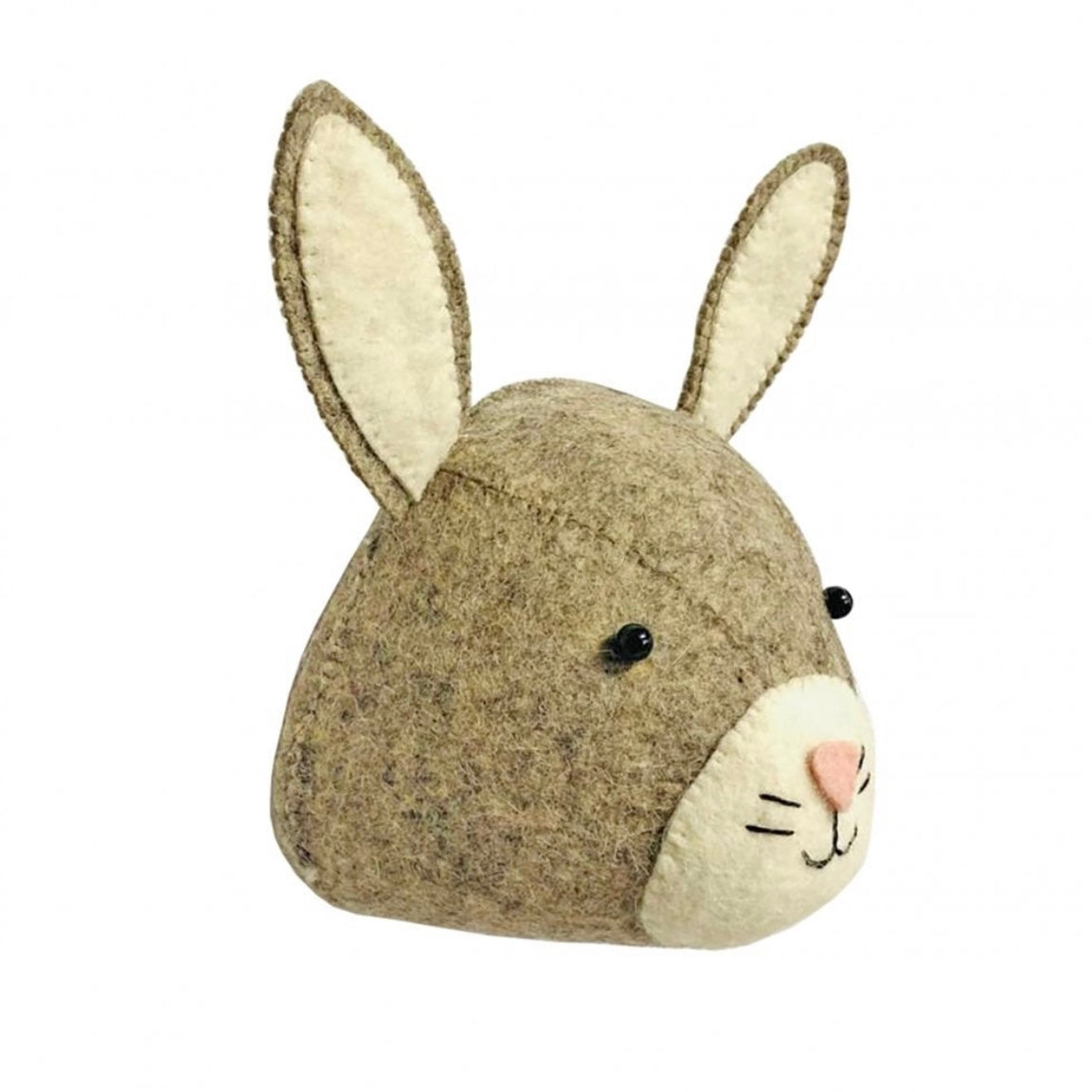 Fiona Walker Grey Bunny Head