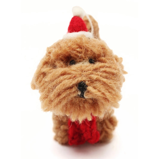 Cockapoo Christmas Tree Decoration
