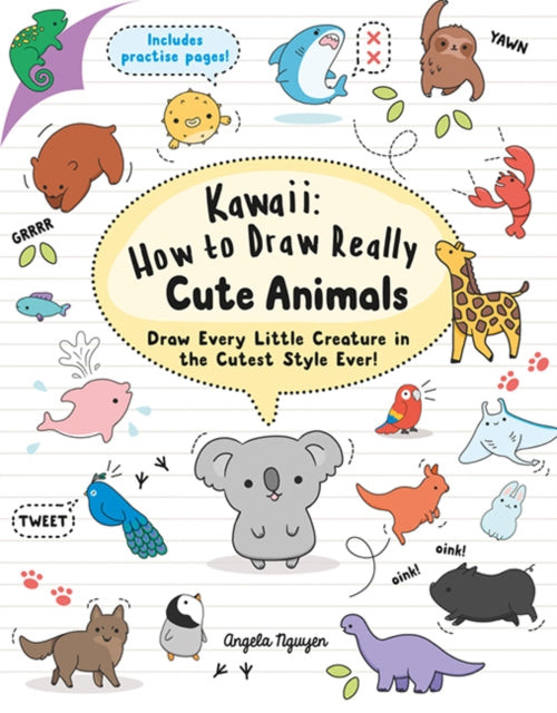 A step by step guide to drawing cute kawaii style animals