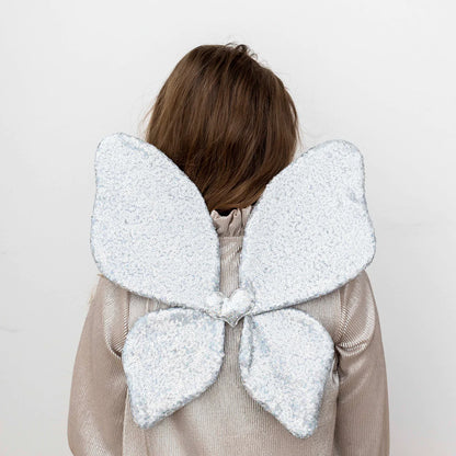 Silver Sparkle Sequin Wings