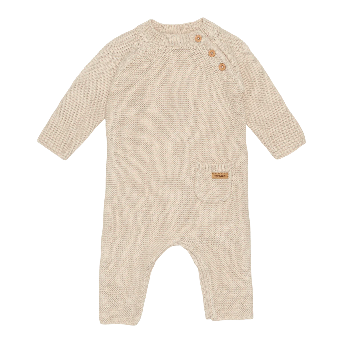 Little Dutch Knitted One Piece Suit (Sand)