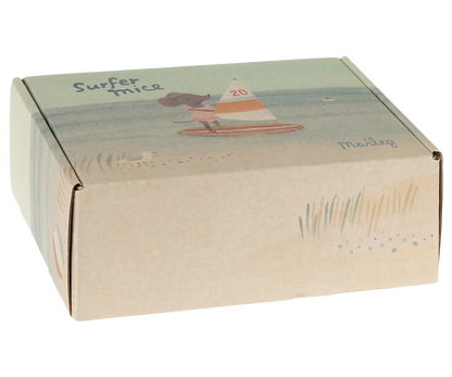 Maileg Little Sister Windsurfer Beach Mouse