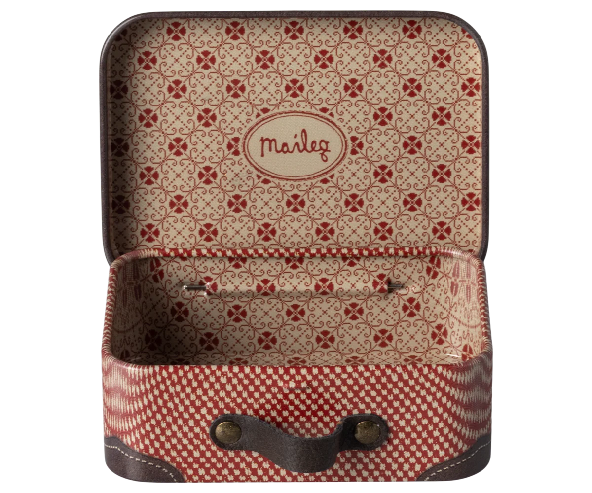 Maileg Micro Metal Suitcase - Red