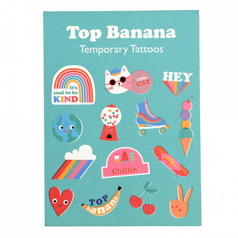 Temporary Tattoos - Top Banana