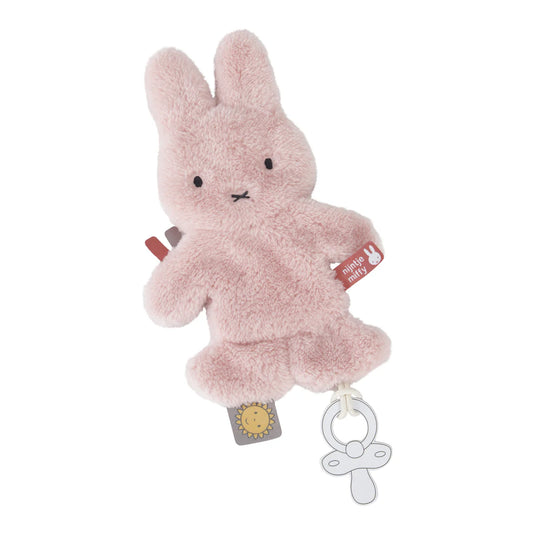 Miffy Dummy Cloth Fluffy - Pink