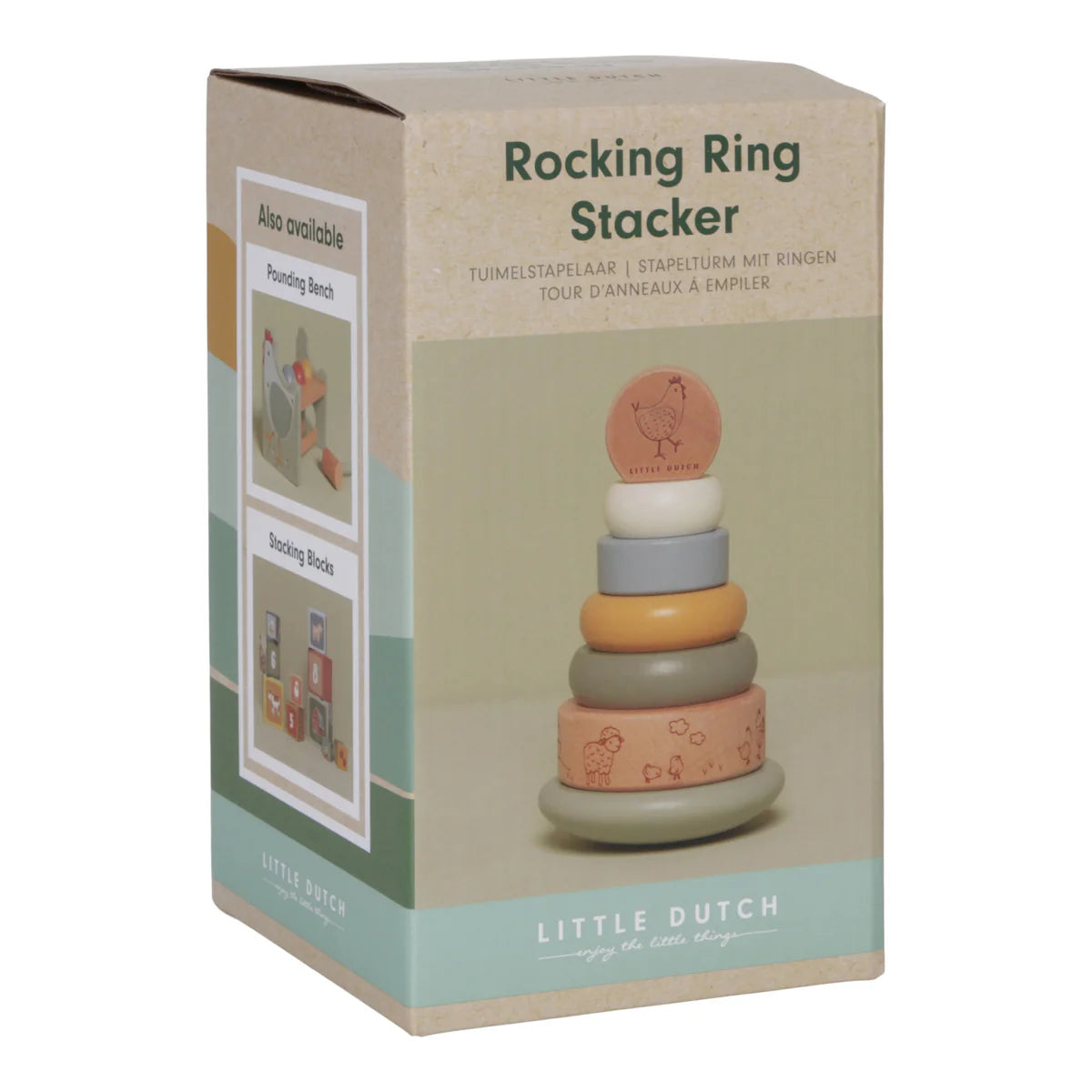 Little Dutch Rocking Ring Stacker - Little Farm