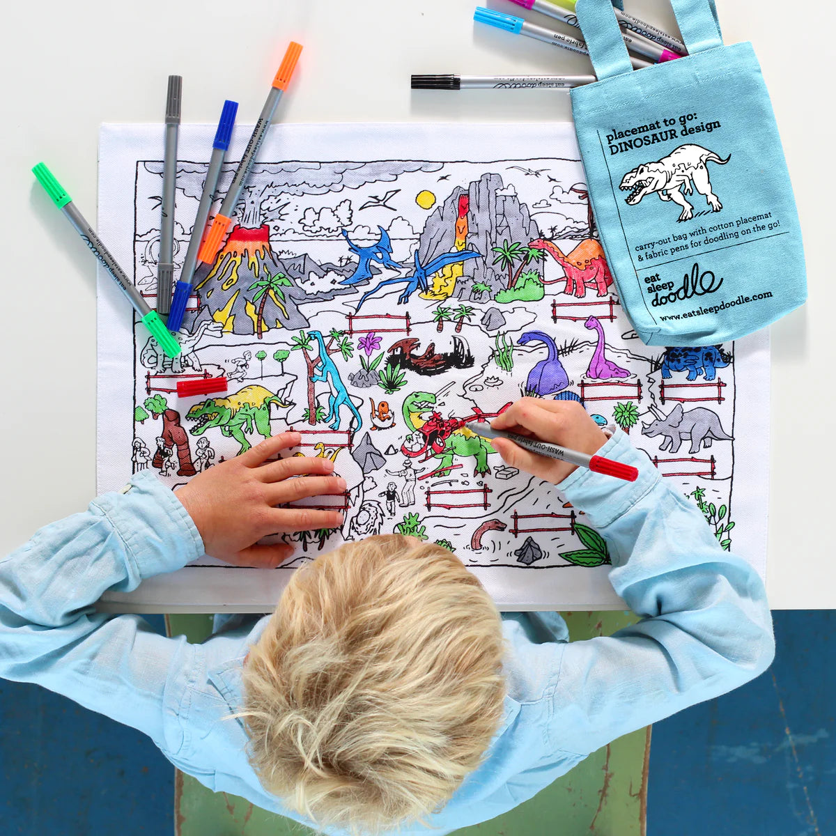 Dinosaurs Colouring Placemat