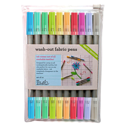Doodle Pastel Fabric Pens