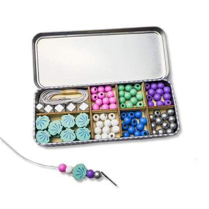 Make Your Own Mermaid Bracelet Tin