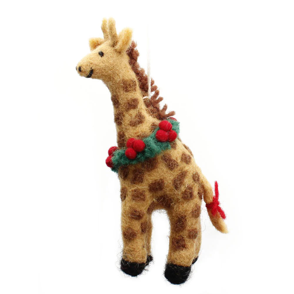 Giraffe Christmas Tree Decoration