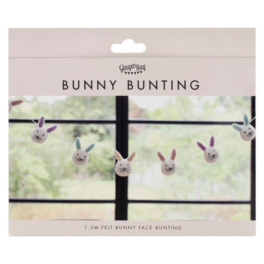 Felt Bunny Bunting