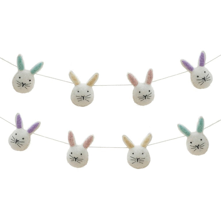 Felt Bunny Bunting