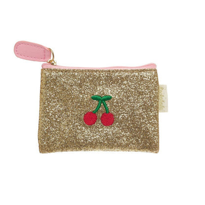 Cherry Dreams Glitter Purse