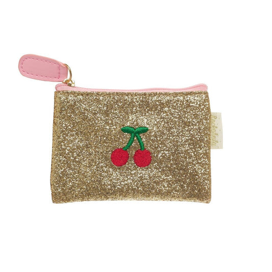 Cherry Dreams Glitter Purse