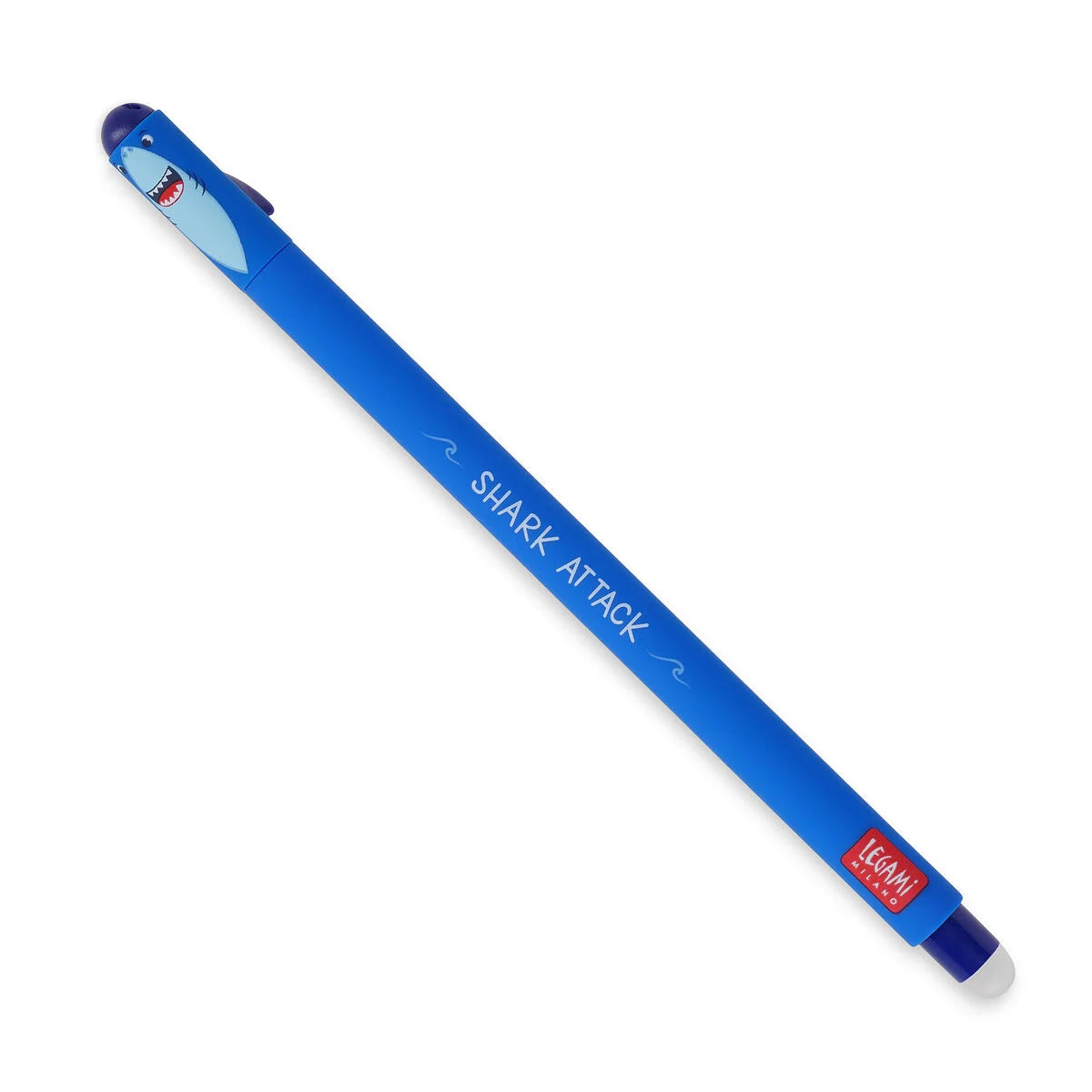 Legami Erasable Shark Pen - Blue Ink