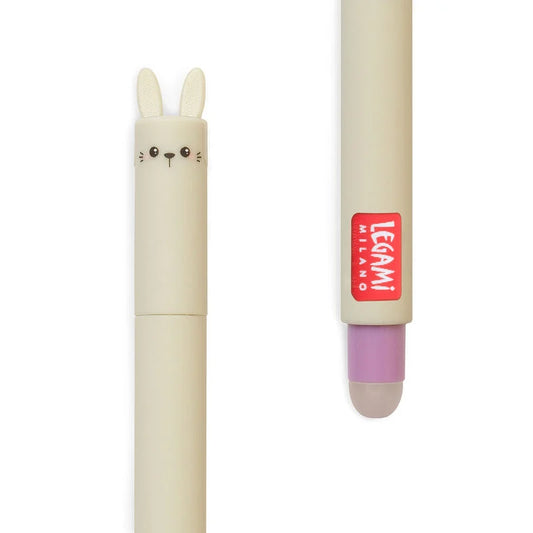 Legami Erasable Bunny Pen - Purple Ink