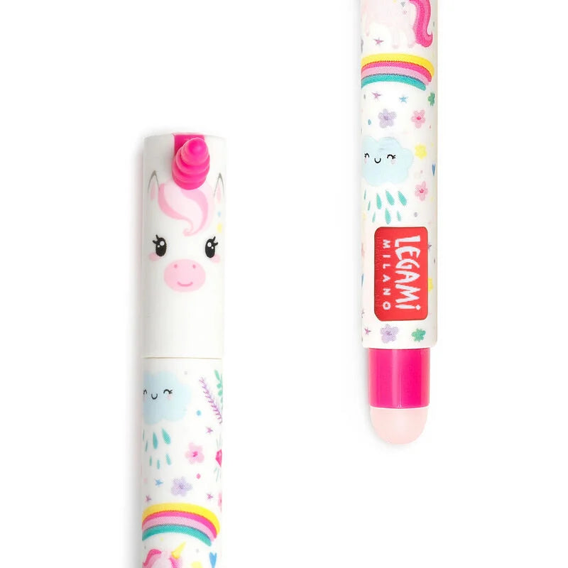 Legami Erasable Unicorn Pen - Pink Ink