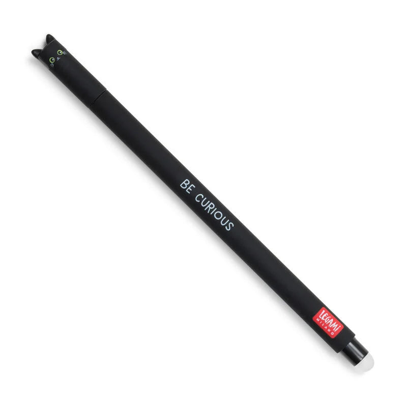 Legami Erasable Cat Pen - Black Ink