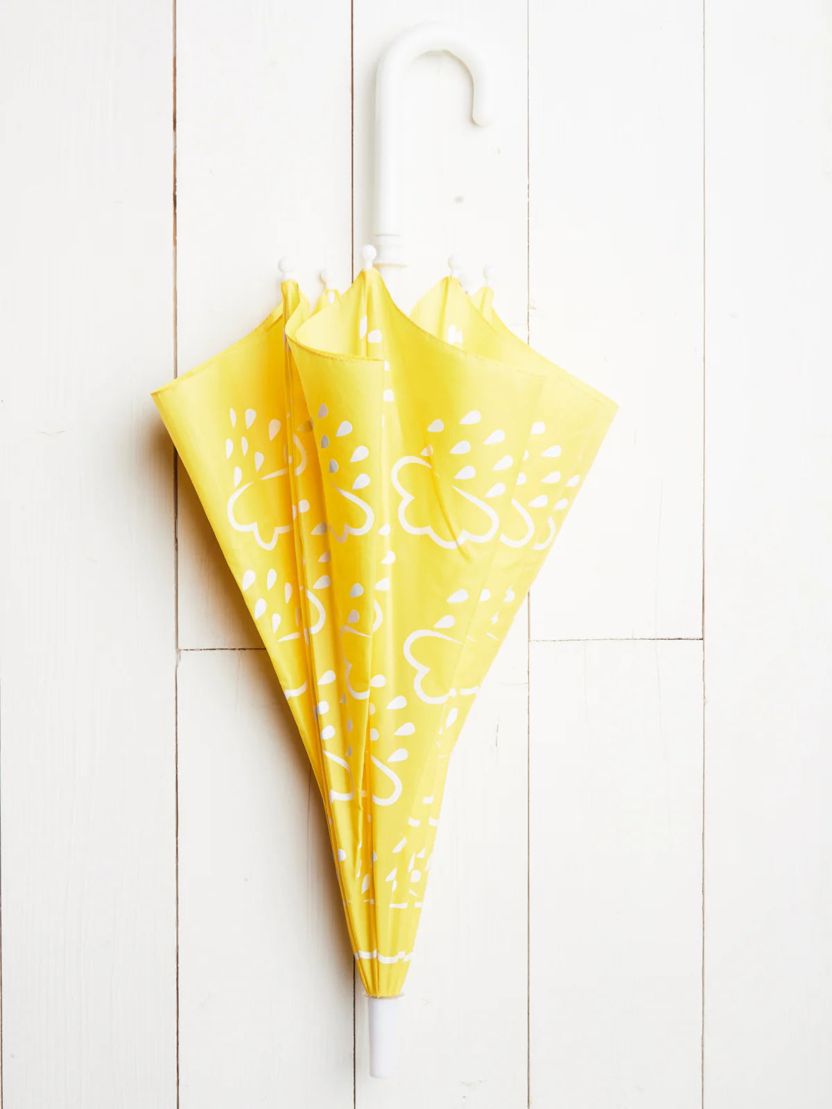 Colour Revealing Kids Umbrella - Yellow