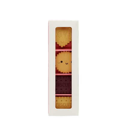 Biscuit Erasers (Set of 4)