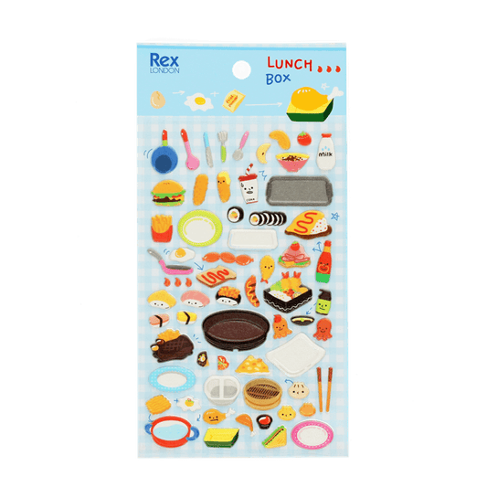 3D Puffy Stickers - Lunch Box
