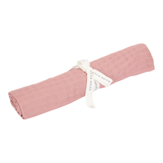 Little Dutch Muslin Swaddle - Pink Fairy Blossom