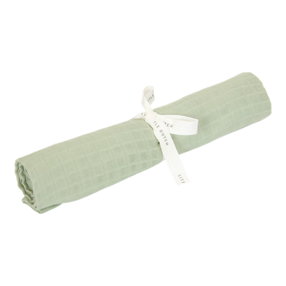 Little Dutch Muslin Swaddle - Sage