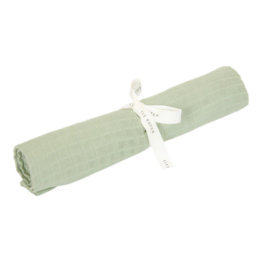 Little Dutch Muslin Swaddle - Sage
