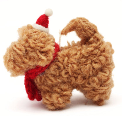 Cockapoo Christmas Tree Decoration
