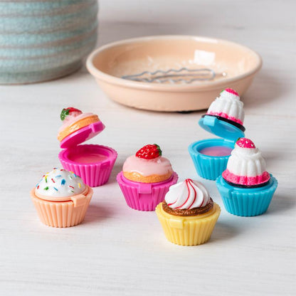 Mini Berry Scented Lip Balm - Cupcake