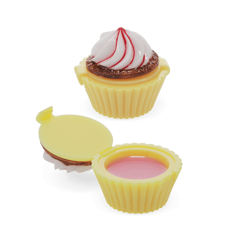 Mini Berry Scented Lip Balm - Cupcake