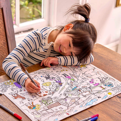 Farmyard Colouring Placemat
