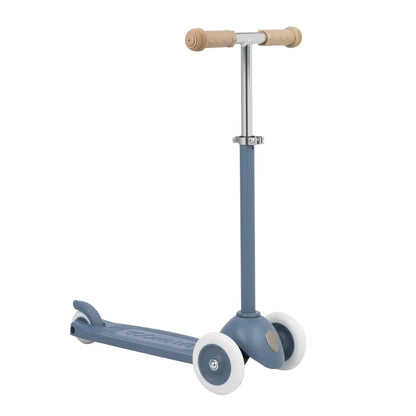 Banwood Eco Scooter and Basket - Deep Sea