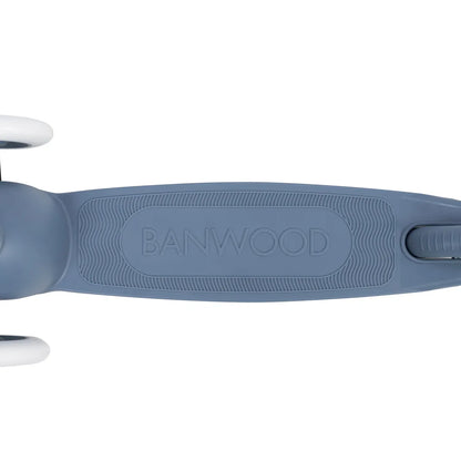 Banwood Eco Scooter and Basket - Deep Sea