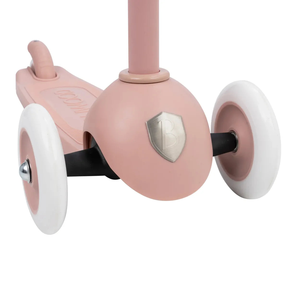 Banwood Eco Scooter and Basket - Dusty Rose