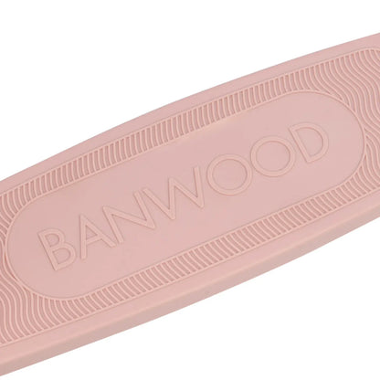Banwood Eco Scooter and Basket - Dusty Rose