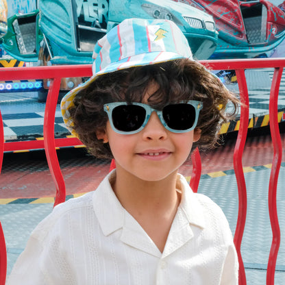 Lightning Stripe Reversible Bucket Hat 3-6 years