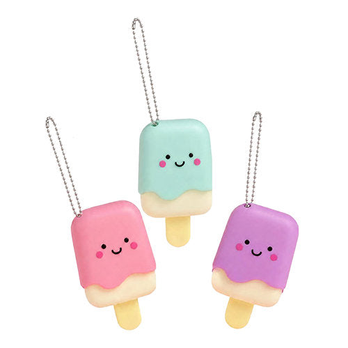 Fruity Lip Gloss Keyring - Ice Lolly