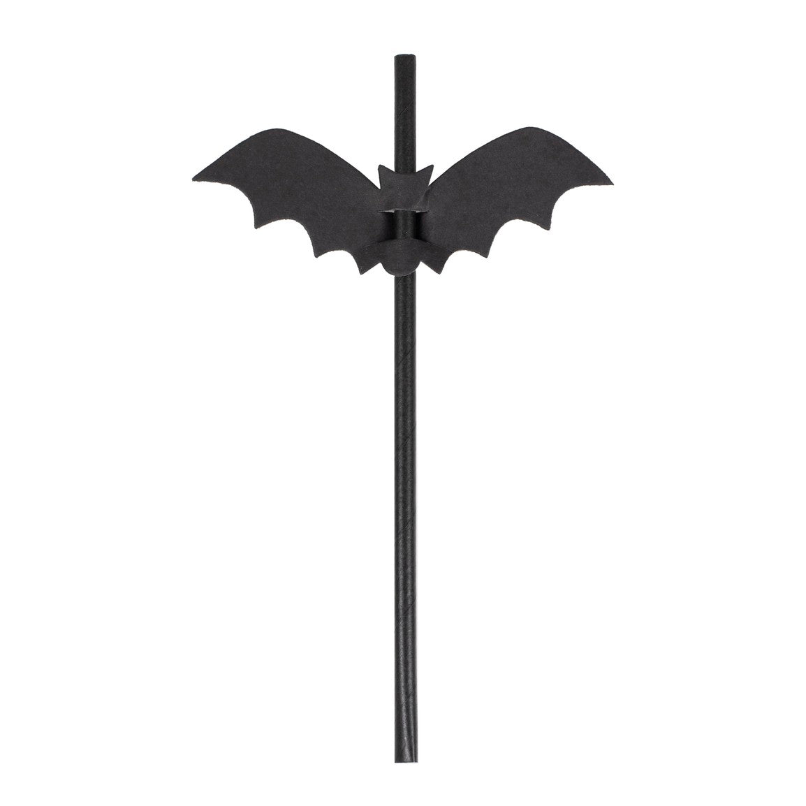 Halloween Bat Paper Straws