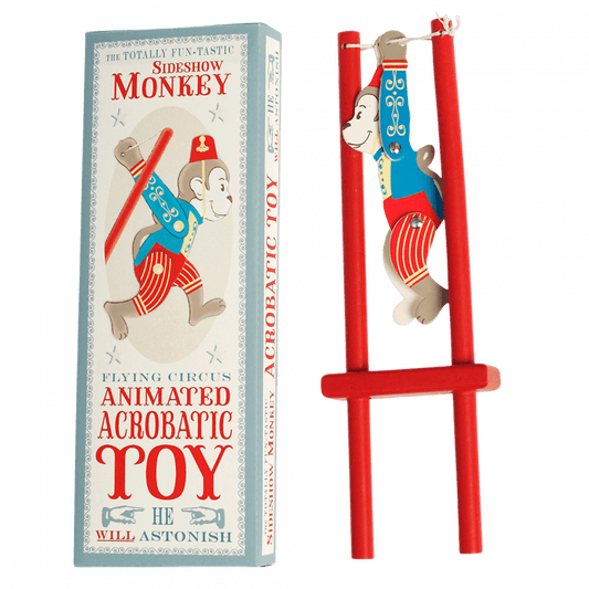 Wooden Acrobatic toy - Monkey