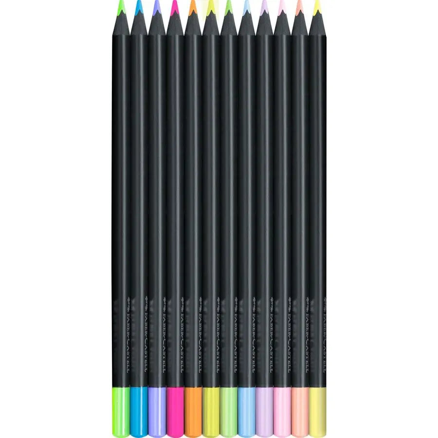 Faber-Castell Colour Pencils Neon and Pastel set of 12