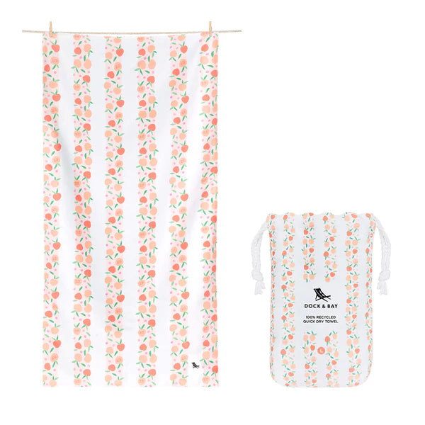 Dock & Bay Quick Dry Towel - Peach Party