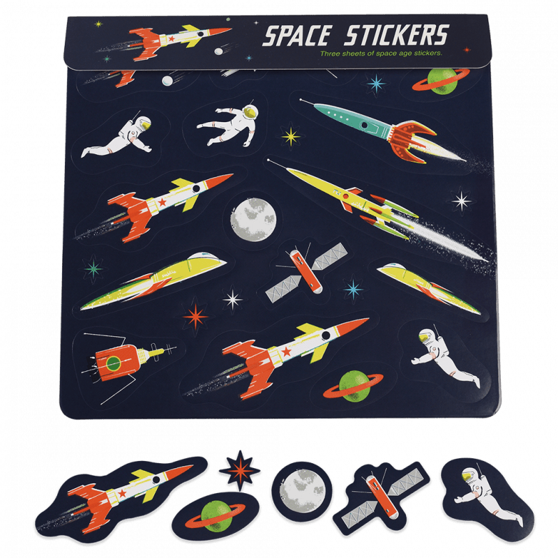 Stickers - Rocket Space Age