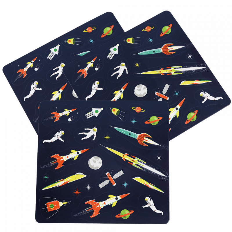 Stickers - Rocket Space Age