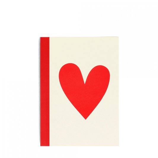 Heart A6 Notebook