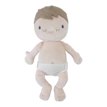 Little Dutch Baby Jim Doll has a velcro nappy 