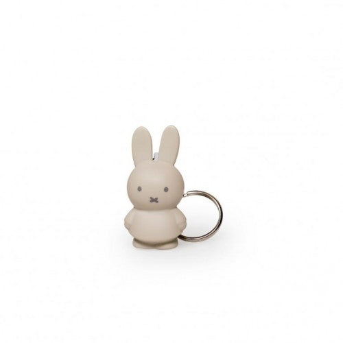 A sand coloured Miffy rabbit keyring