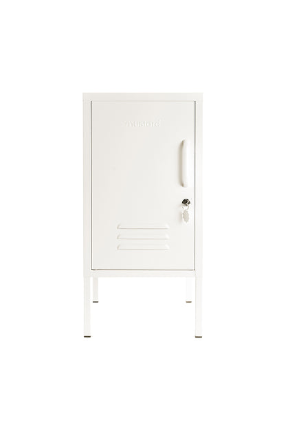 Mustard Made Metal Locker Shorty chalk white colour Left Opening