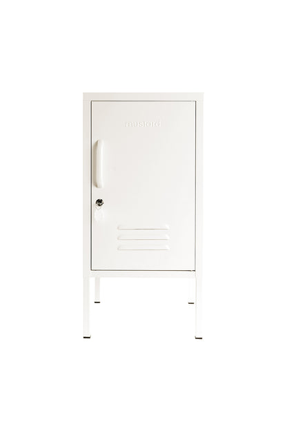 Mustard Made Metal Locker Shorty Chalk white colour Right Opening